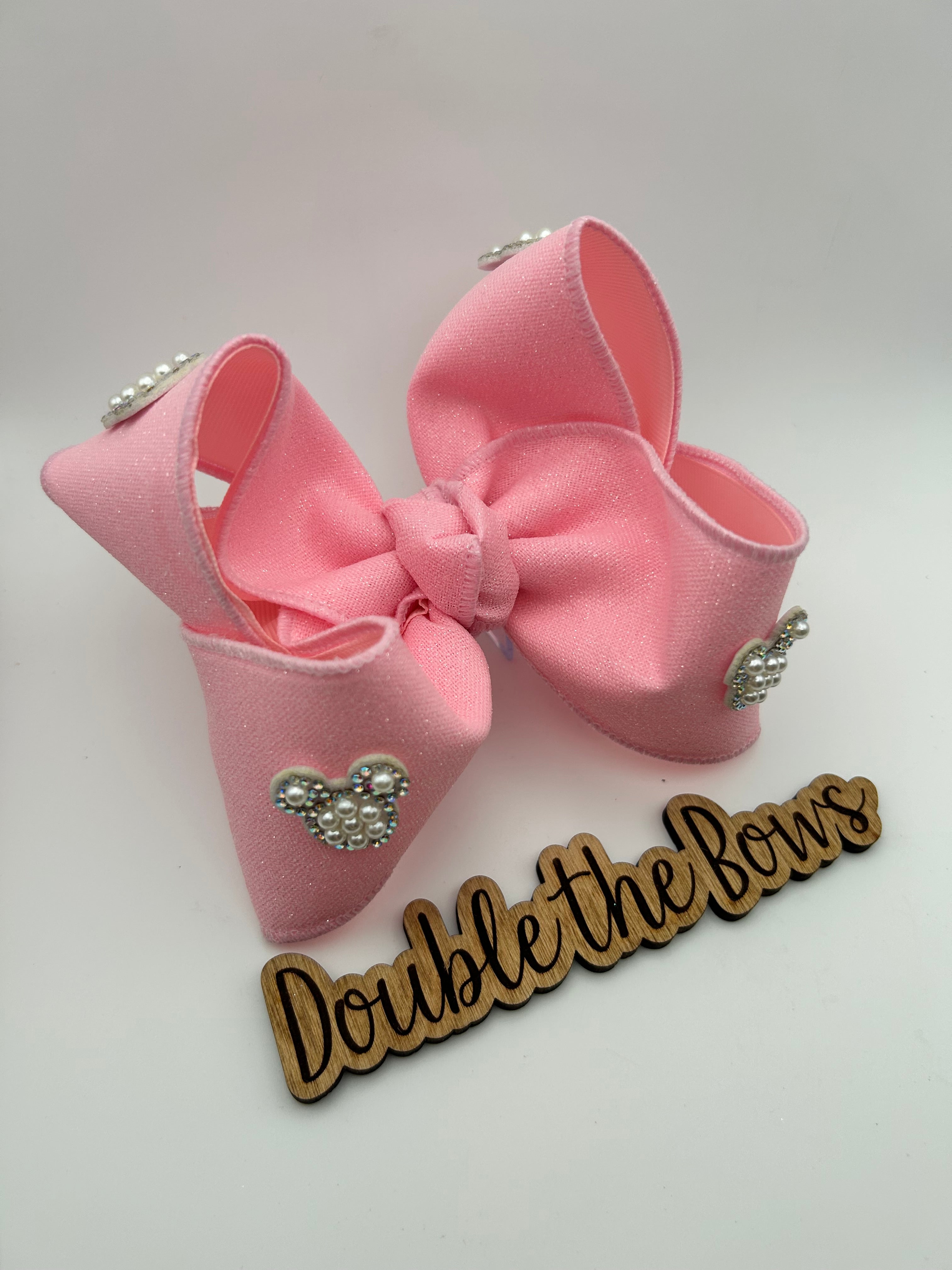 Pink with Silver peal mouse
