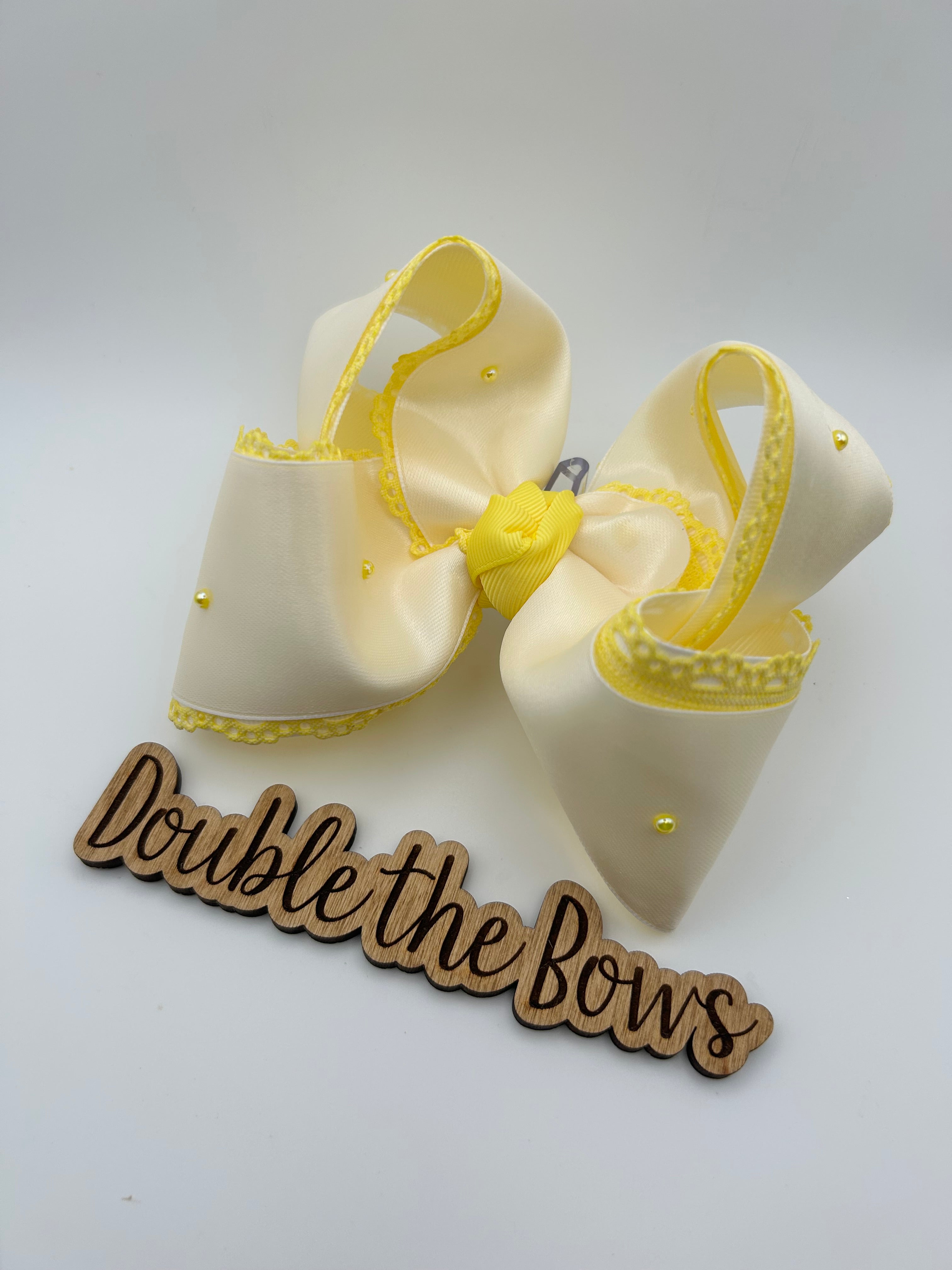 A pop of yellow